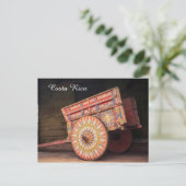 Costa Rica Ox Cart Briefkaart (Staand voorkant)