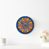 Costa Rica Ox Cart Wheel Carreta Clock Gift Ronde Klok (Huis)