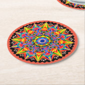 Costa Rica Ox Cart Wheel Carreta Onderzetter (Gebogen)