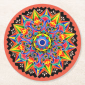 Costa Rica Ox Cart Wheel Carreta Onderzetter (Voorkant)