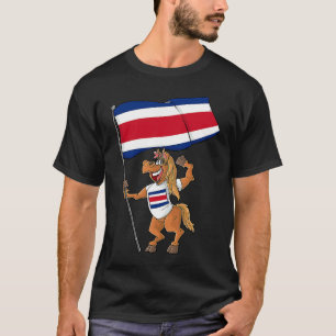 Costa Rica Paarden Fan T-shirt