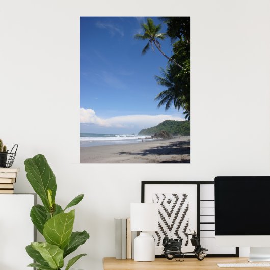 Costa Rica Palm #3 Poster (Thuiskantoor)