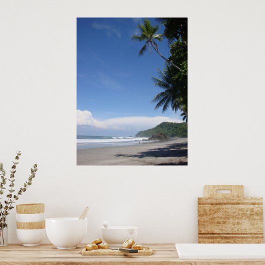 Costa Rica Palm #3 Poster (Keuken)