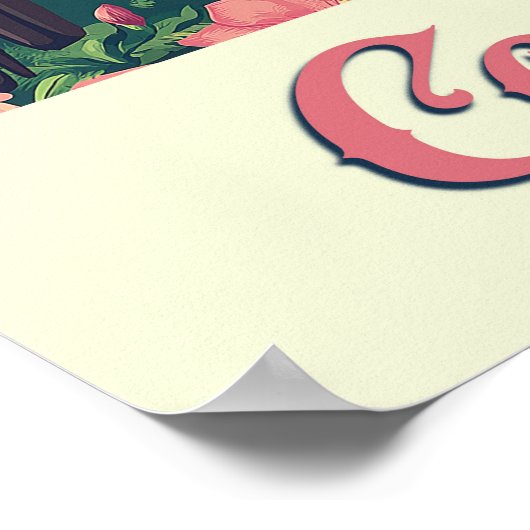 Costa Rica Paradise Poster (Hoek)