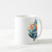 Costa Rica Parrot Coffee Mok (Voorkant rechts)