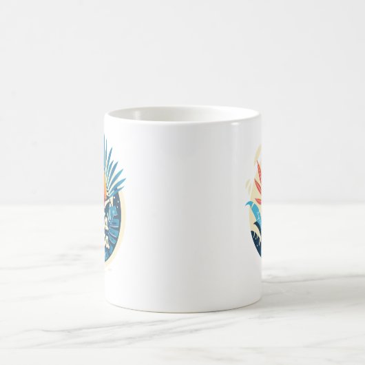 Costa Rica Parrot Coffee Mok (Center)