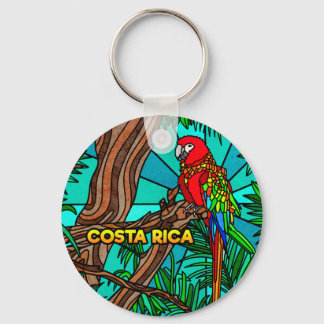Costa Rica Parrot Sleutelhanger