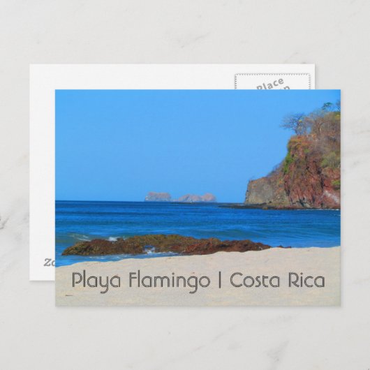 Costa Rica Playa Flamingo Briefkaart (Voorkant / Achterkant)