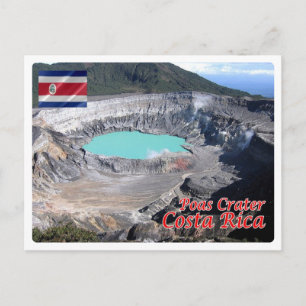 Costa Rica - Poas Volcan - Briefkaart