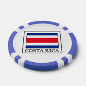 Costa Rica Poker Chips (Enkel)