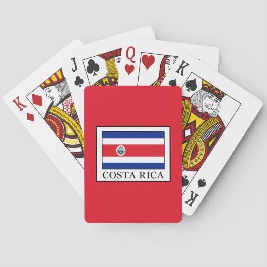 Costa Rica Pokerkaarten (Achterkant)