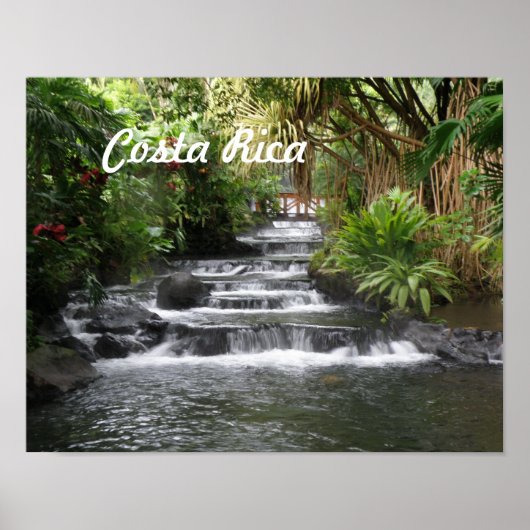 Costa Rica Poster (Voorkant)