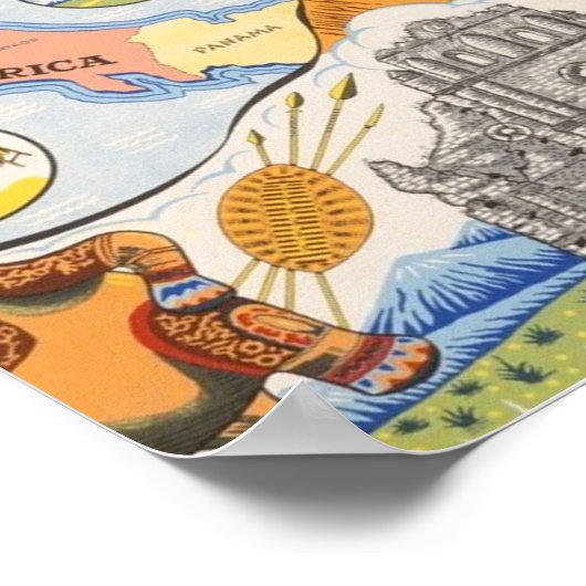 COSTA RICA POSTER (Hoek)