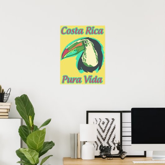 Costa Rica Poster (Thuiskantoor)