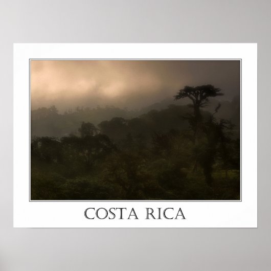 Costa Rica Poster (Voorkant)