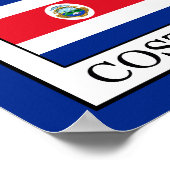 Costa Rica Poster (Hoek)