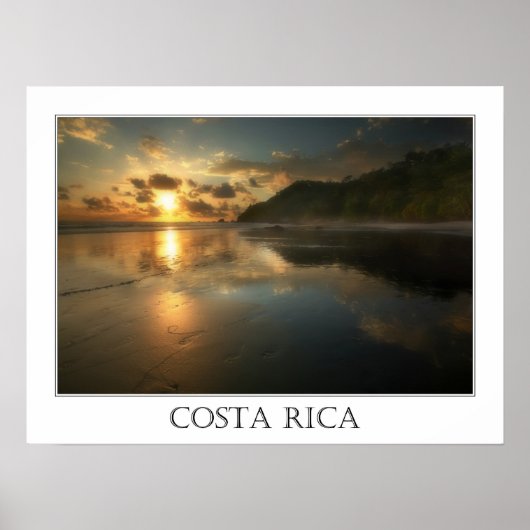 Costa Rica Poster (Voorkant)