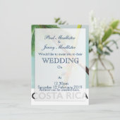 Costa Rica - poster voor kikkervispatie Kaart (Staand voorkant)