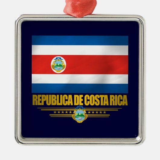 "Costa Rica Pride" Ornamenten (Voorkant)