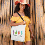 Costa Rica Pura Vida Ananas Strandtas Tote Bag<br><div class="desc">Omarm de essentie van Costa Rica's 'Pura Vida' levensstijl waar je ook bent met deze levendige strandtas versierd met een prachtige reeks ananassen in verbluffende kleuren! Gemaakt met een liefde voor zowel stijl als functionaliteit,  is deze tas uw ultieme metgezel voor strandavonturen of zonnige wandelingen.</div>