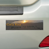 Costa Rica Pura Vida Bumpersticker (Op auto)