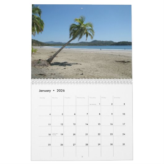 Costa Rica Pura Vida Fotokalender Kalender (Jan 2026)