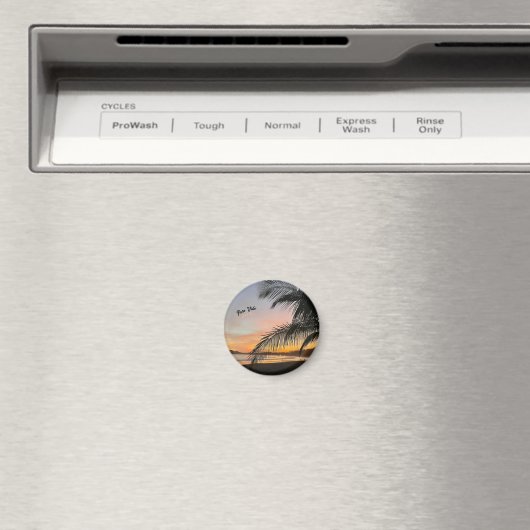 Costa Rica "Pura Vida" Magnet  (Insitu (Vaatwasser))