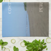 Costa Rica Pura Vida Theedoek (Gevouwen)