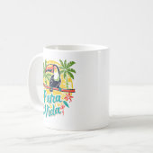 Costa Rica Pura Vida Toucan Koffie Mok (Voorkant links)