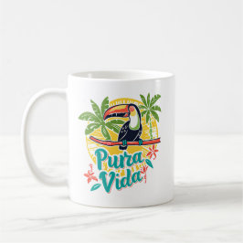 Costa Rica Pura Vida Toucan Koffie Mok