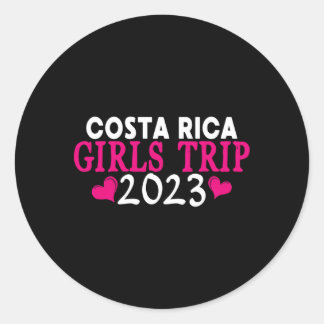 Costa Rica Reis 2023 'S vrijgezellenpyjama Ronde Sticker
