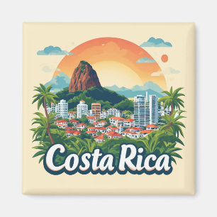 Costa Rica Reisontwerp 🗺️ Magneet
