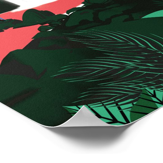 Costa Rica | Reisposter | Costa Rica,Costa Poster (Hoek)