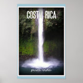 Costa Rica Reisposter Poster (Voorkant)
