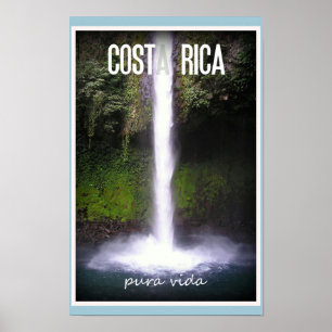 Costa Rica Reisposter Poster