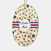 Costa Rica-reissouverde Keramisch Ornament (Links)