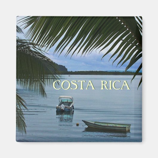 Costa Rica Reizen Souvenire Fotomagneet Magneet (Voorkant)