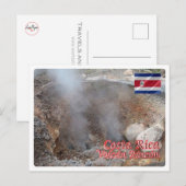 Costa Rica - Rincòn Volcano - Briefkaart (Voorkant / Achterkant)