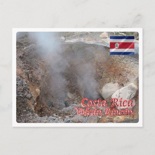 Costa Rica - Rincòn Volcano - Briefkaart (Voorkant)