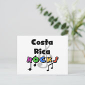 Costa Rica Rocks Briefkaart (Staand voorkant)