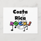 Costa Rica Rocks Briefkaart (Voorkant)