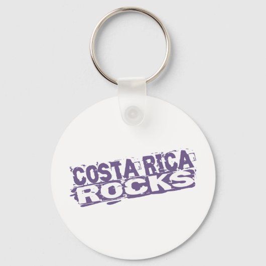 Costa Rica Rocks Sleutelhanger (Voorkant)