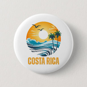 Costa Rica Ronde Button 5,7 Cm