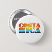 Costa Rica Ronde Button 5,7 Cm (Voorkant /achterkant)