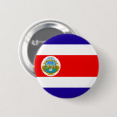 Costa Rica Ronde Button 5,7 Cm (Voorkant /achterkant)