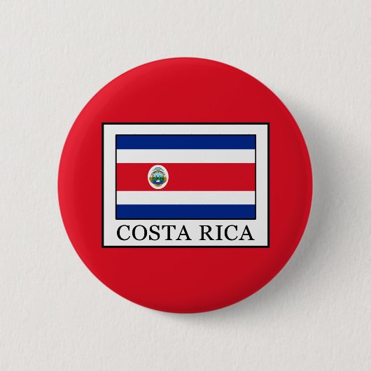 Costa Rica Ronde Button 5,7 Cm (Voorkant)