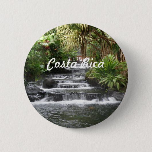 Costa Rica Ronde Button 5,7 Cm (Voorkant)