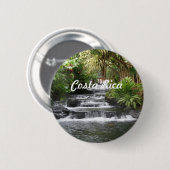 Costa Rica Ronde Button 5,7 Cm (Voorkant /achterkant)
