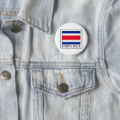 Costa Rica Ronde Button 5,7 Cm (In situ)
