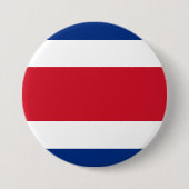 Costa Rica Ronde Button 7,6 Cm (Voorkant)